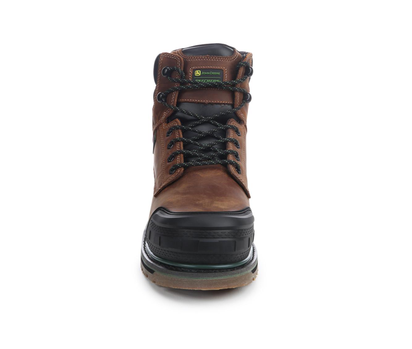 Men's John Deere by Skechers 256017 Pinegrip Internal MetGuard Work Boots