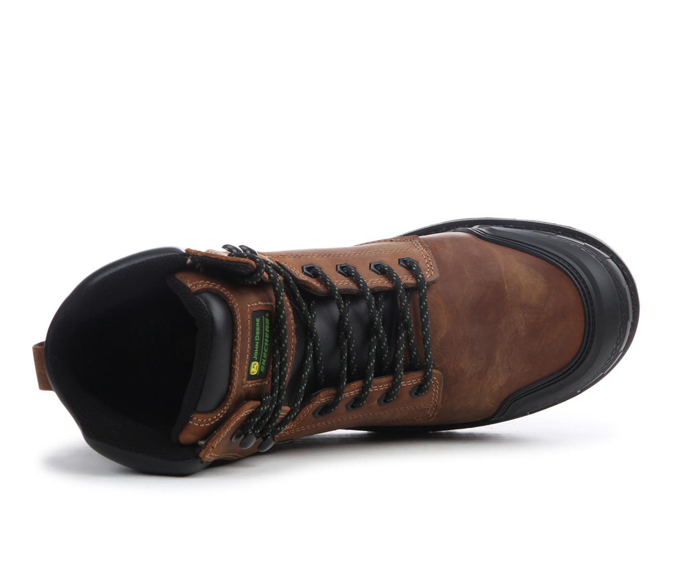 Men's John Deere by Skechers 256017 Pinegrip Internal MetGuard Work Boots