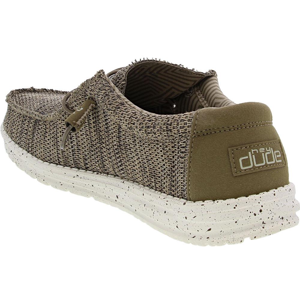 HEYDUDE Wally Sox Brown Casual Shoes