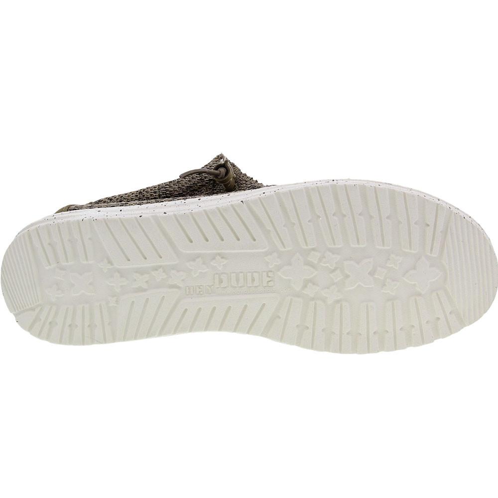 HEYDUDE Wally Sox Brown Casual Shoes