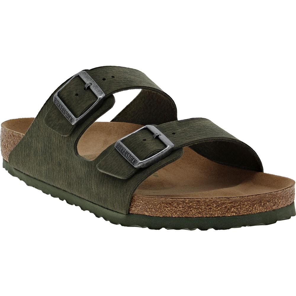 Birkenstock Arizona Vegan Green Outdoor Sandals