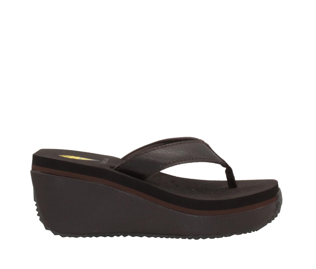 Women's Volatile Frappachino Wedge Flip-Flops