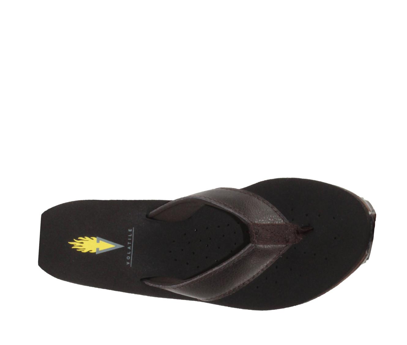 Women's Volatile Frappachino Wedge Flip-Flops