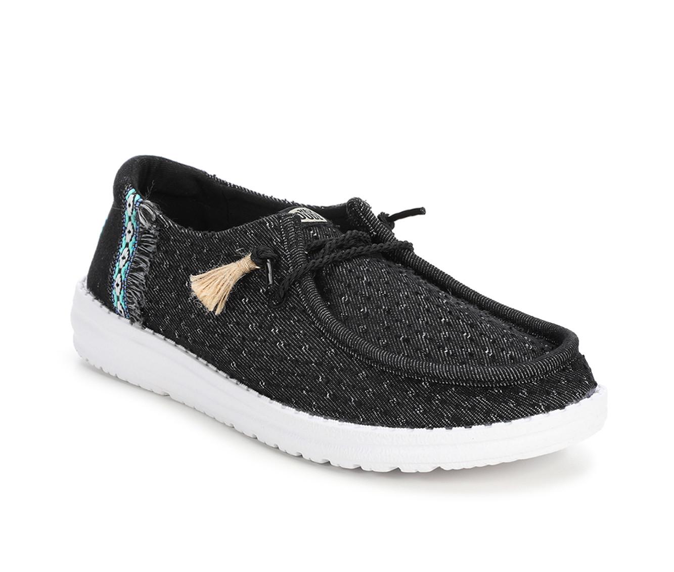 Women's HEYDUDE Wendy Perf Canvas Casual Shoes