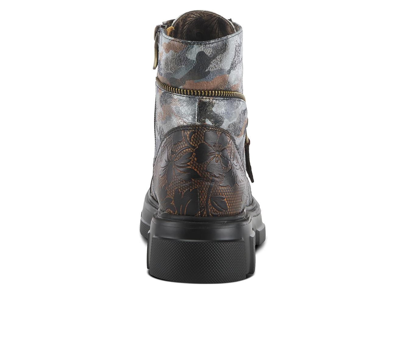 Women's L'Artiste Carnelian Lace Up Boots