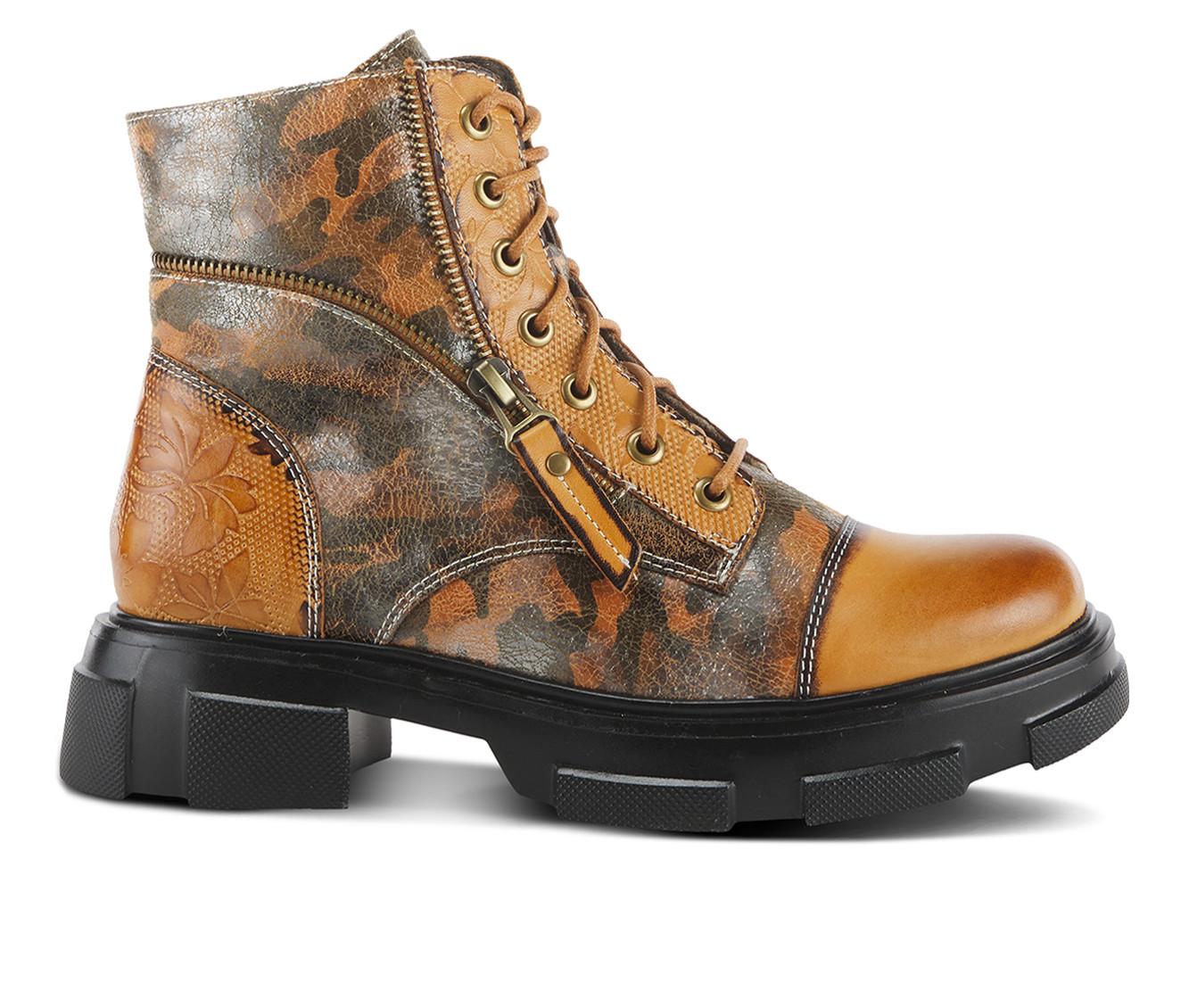 Women's L'Artiste Carnelian Lace Up Boots