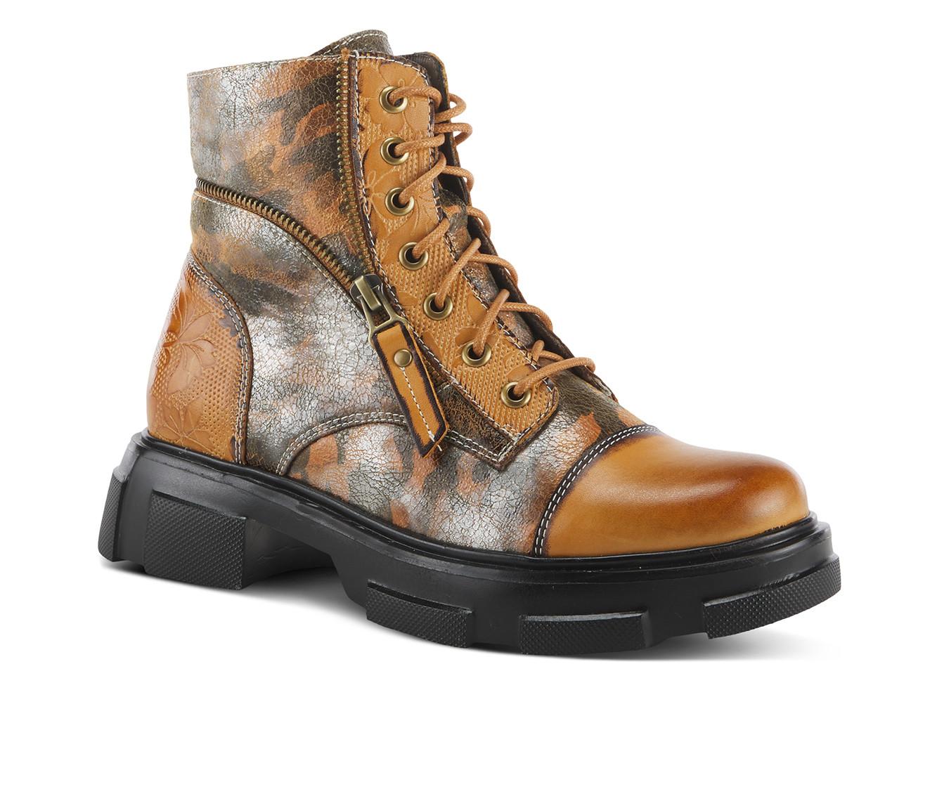 Women's L'Artiste Carnelian Lace Up Boots