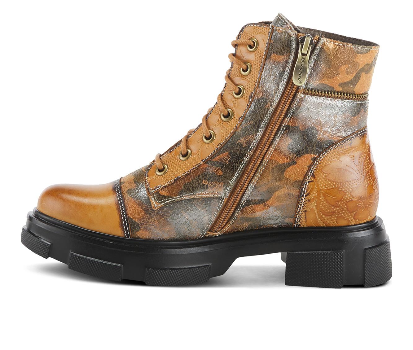 Women's L'Artiste Carnelian Lace Up Boots