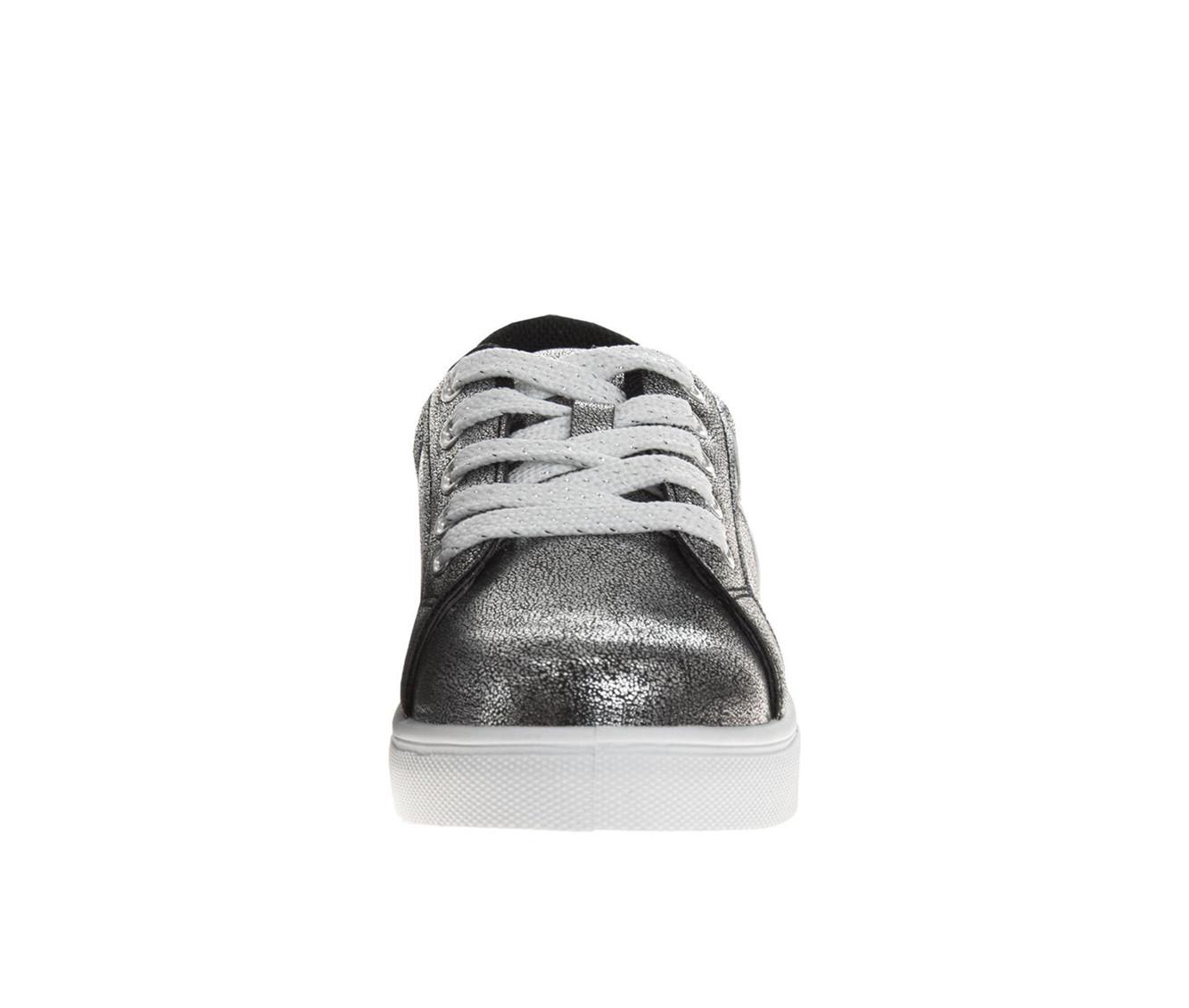 Girls' Kensie Girl Little& Big Kid Metallic Star Lace Up Sneakers