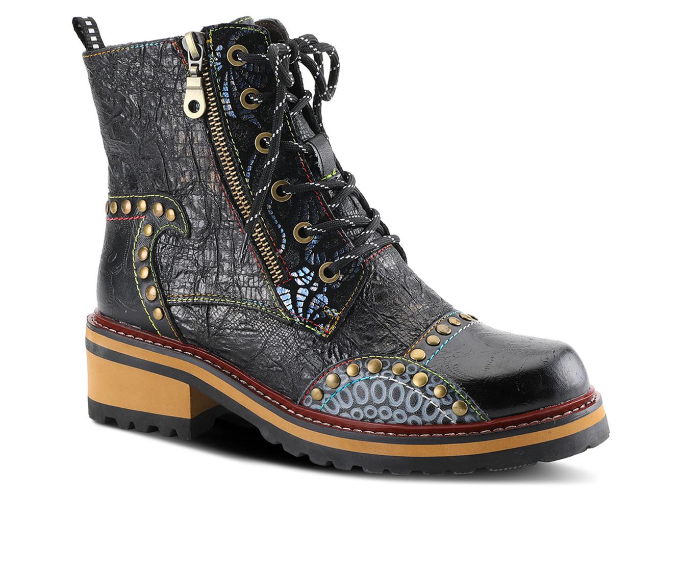 Women's L'Artiste Rugup Combat Boots