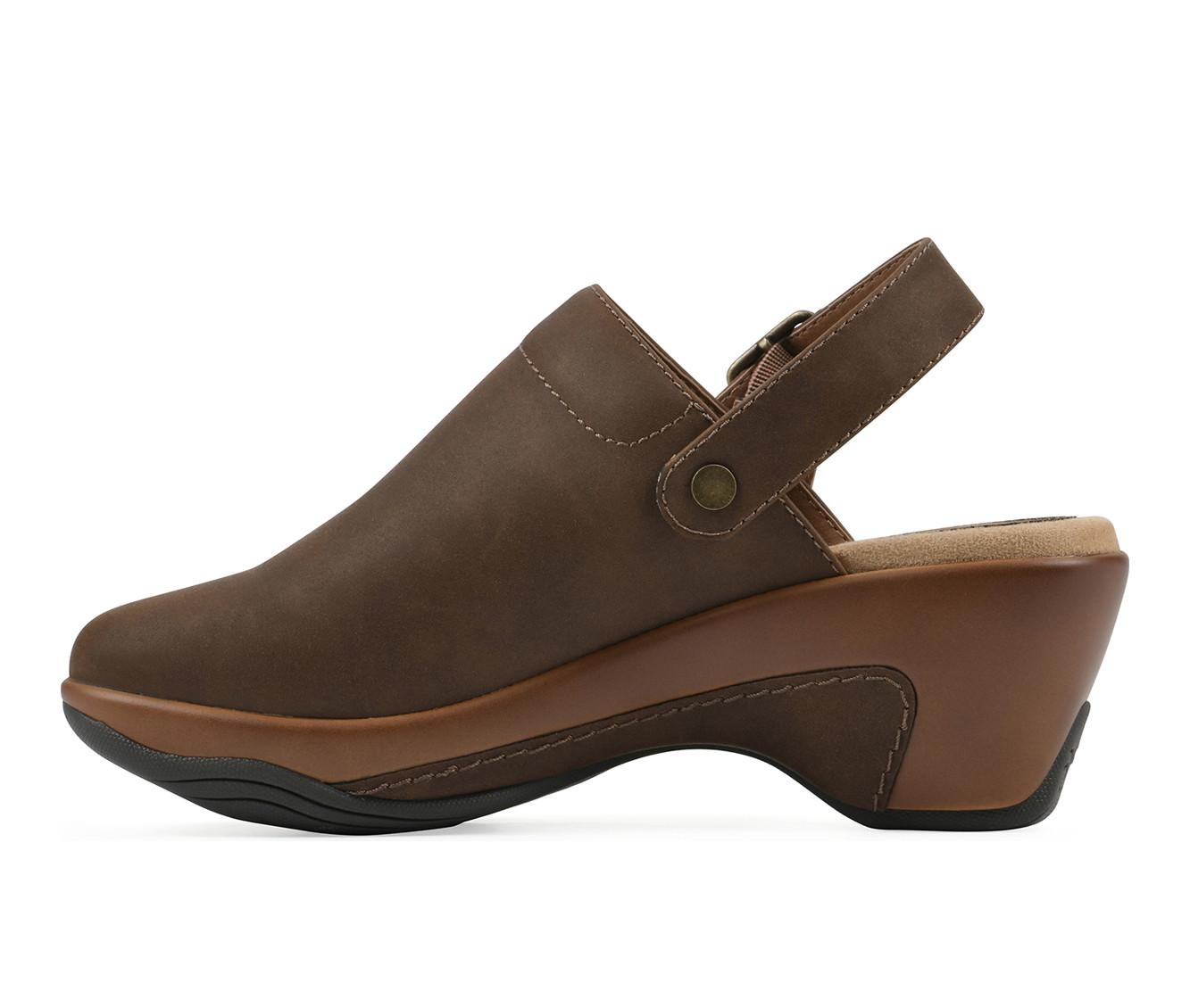 Women's White Mountain Viewable Clogs