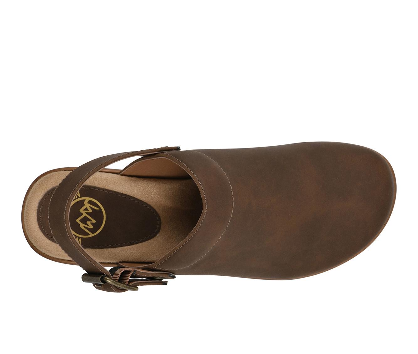 Women's White Mountain Viewable Clogs