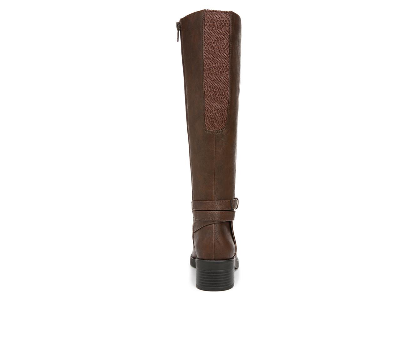 Women s LifeStride Berkley Wide Calf Knee High Boots Shoe Carnival