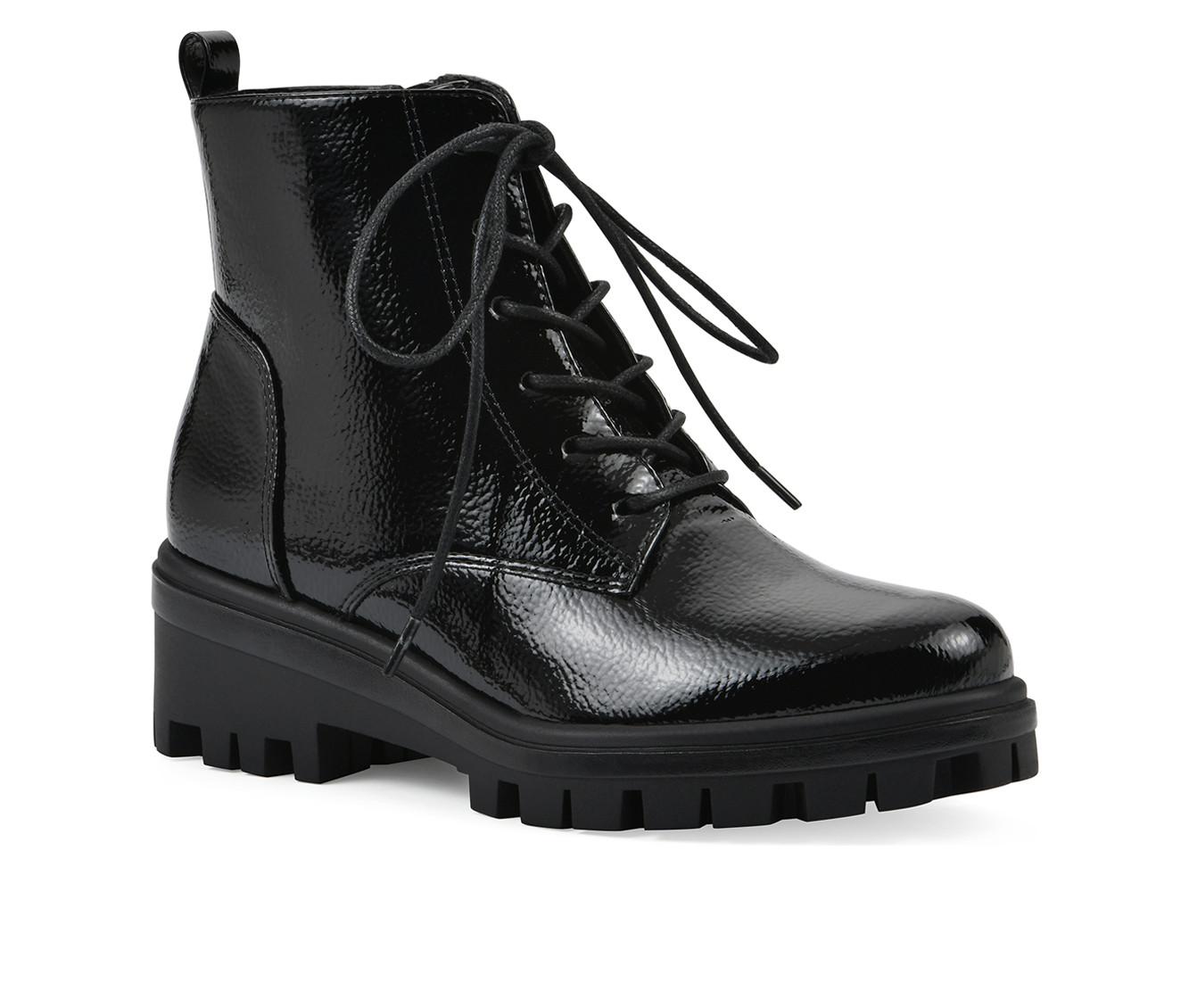 Women's White Mountain Tappy Combat Boots