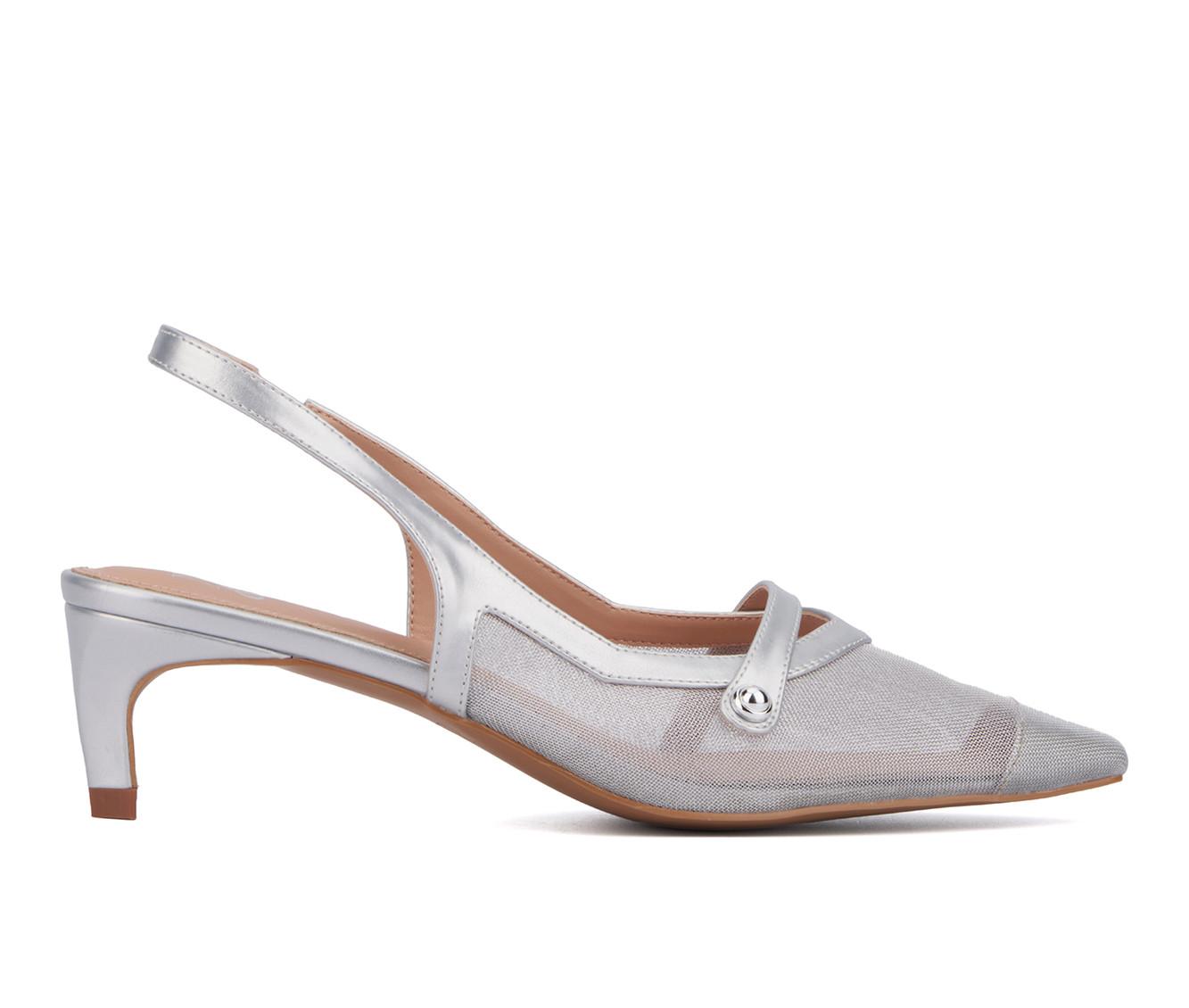 Women's New York and Company Kristie Slingback Pumps