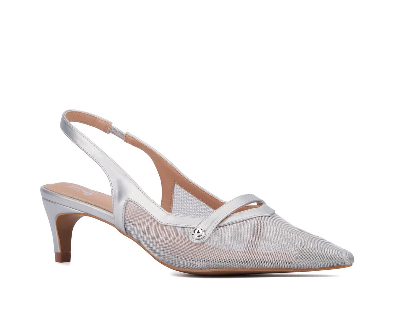 Women's New York and Company Kristie Slingback Pumps