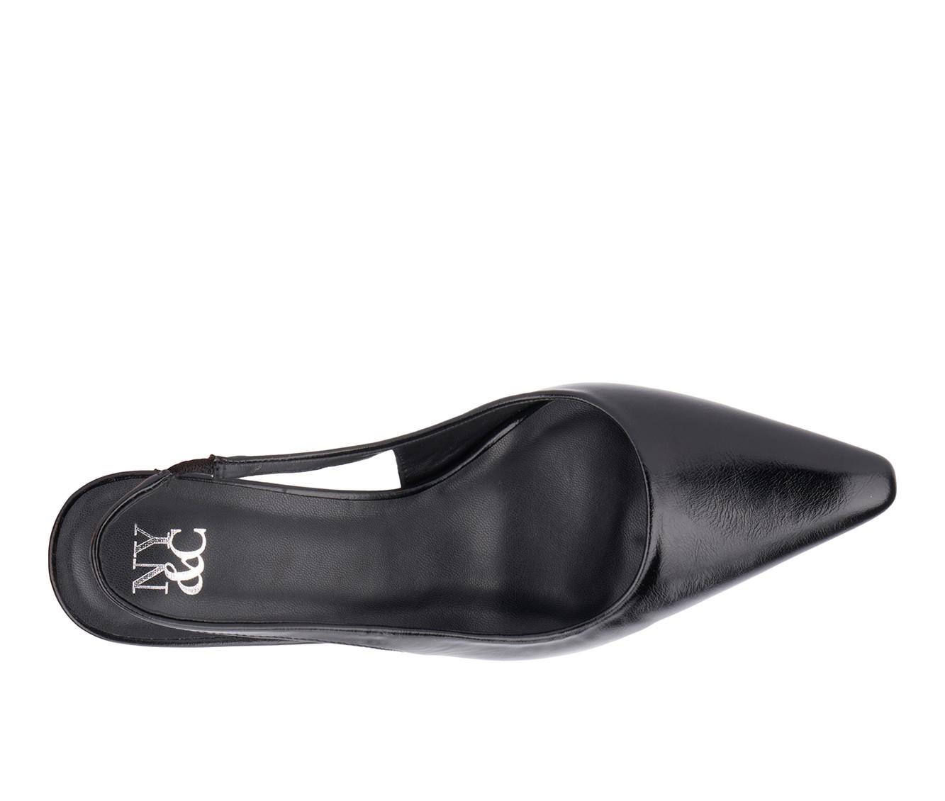 Women's New York and Company Theresa Slingback Pumps