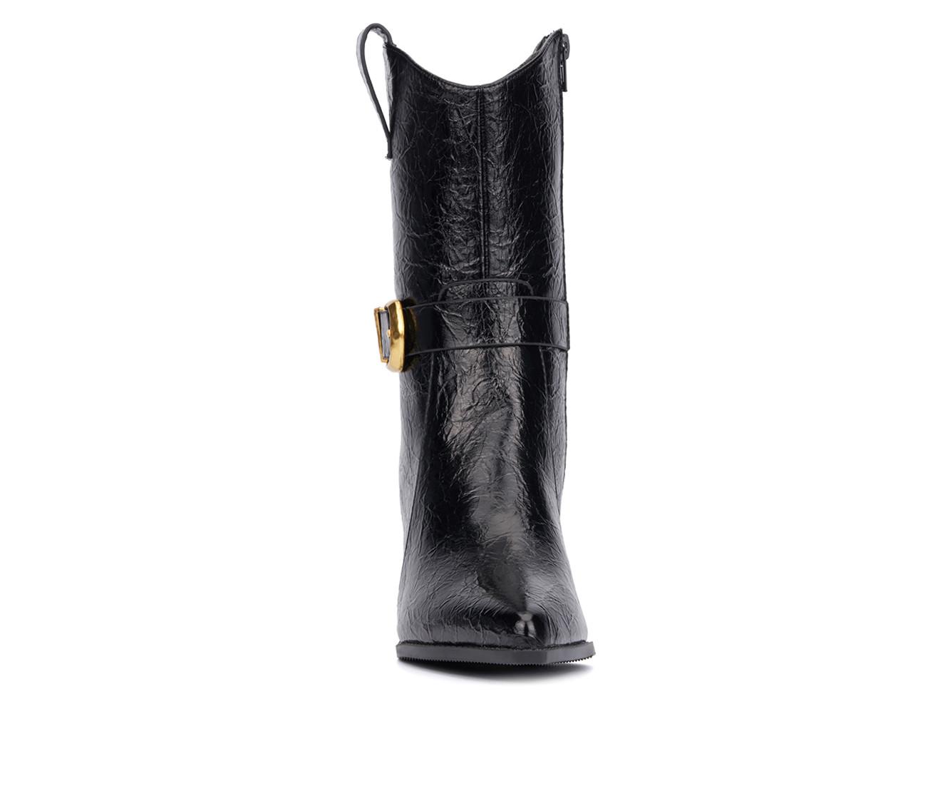 Women's New York and Company Wesley Western Boots