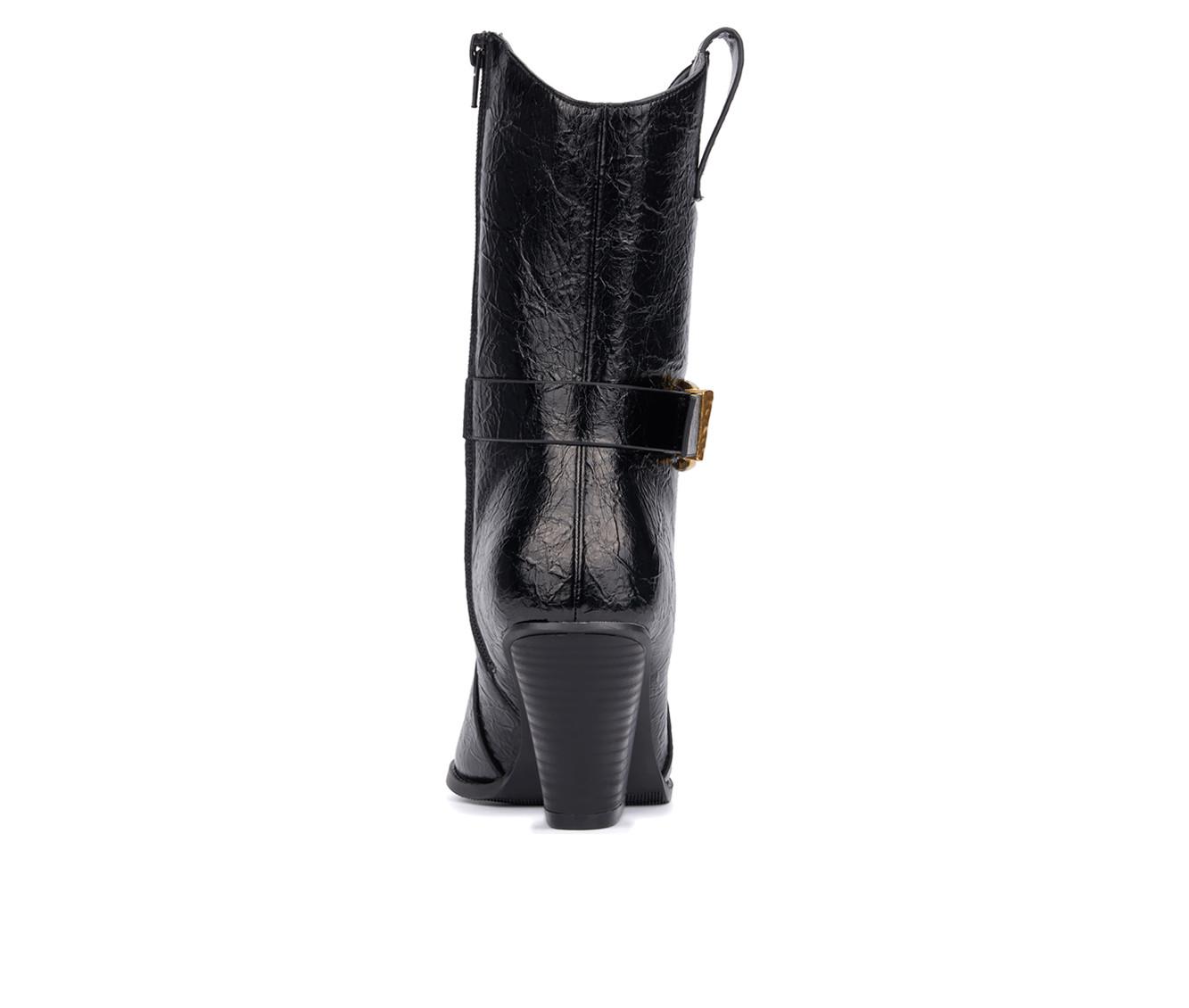 Women's New York and Company Wesley Western Boots