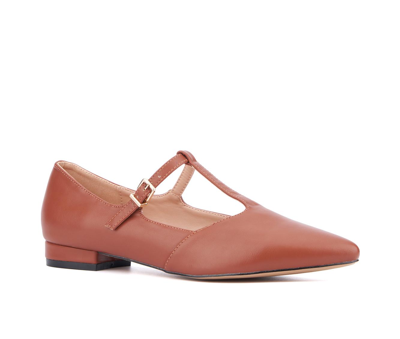 T strap mary jane flats shop