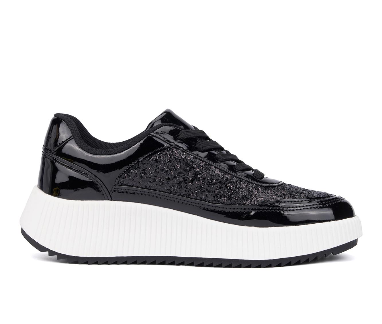 Women's New York and Company Tana Wedge Platform Sneakers