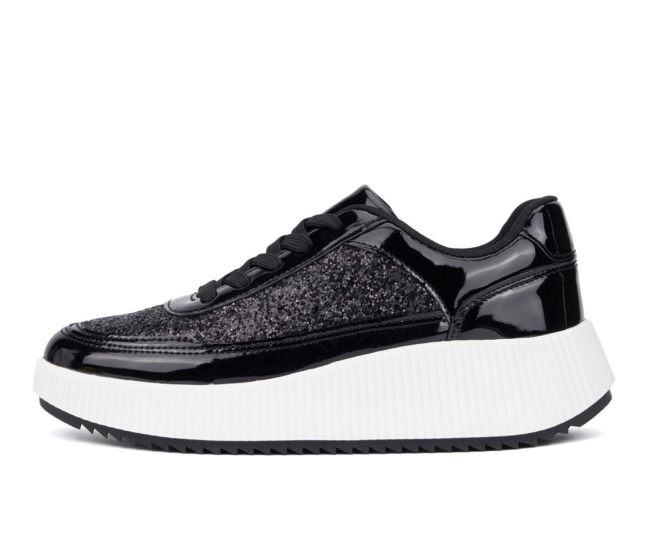 Women's New York and Company Tana Wedge Platform Sneakers