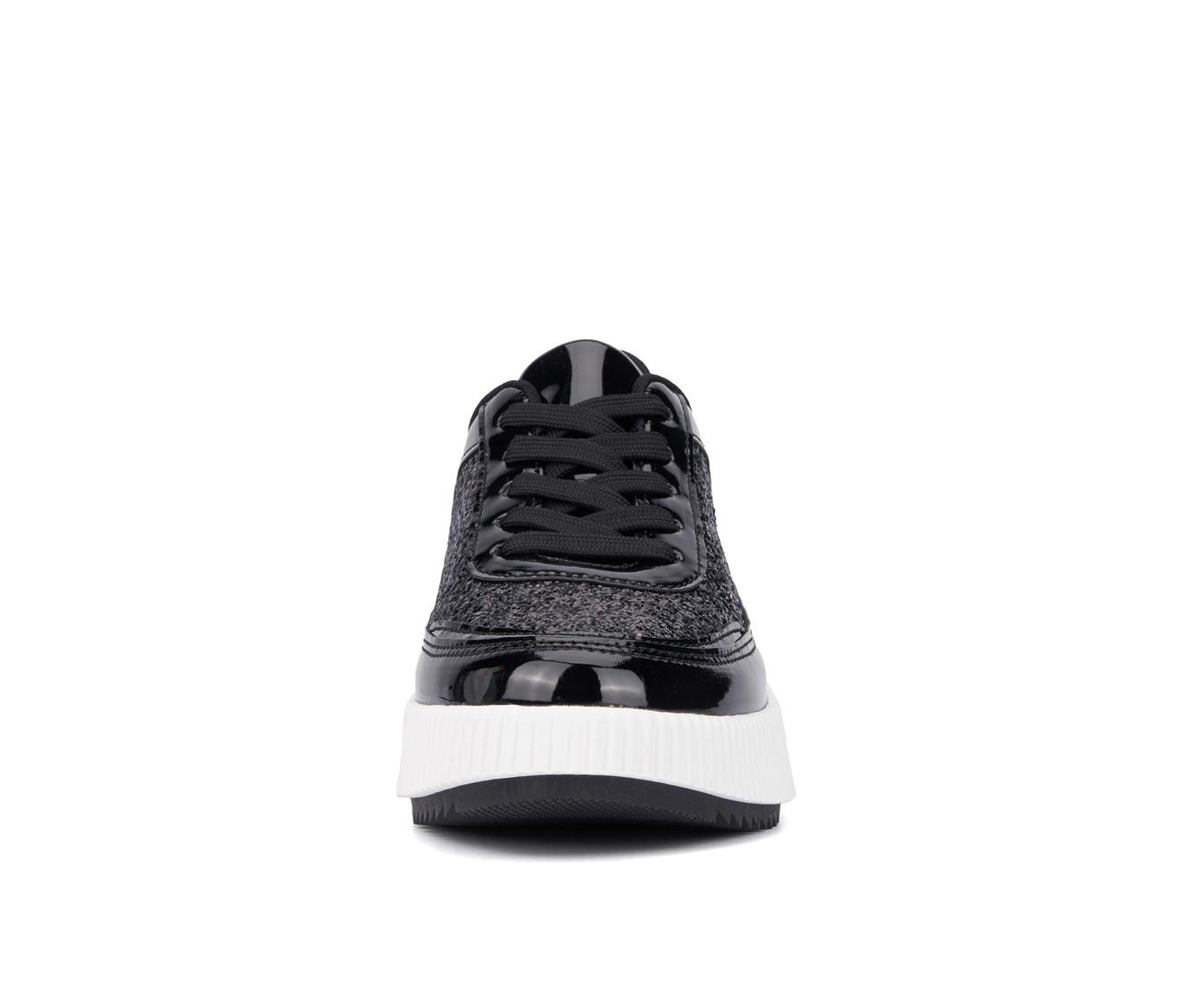 Women's New York and Company Tana Wedge Platform Sneakers
