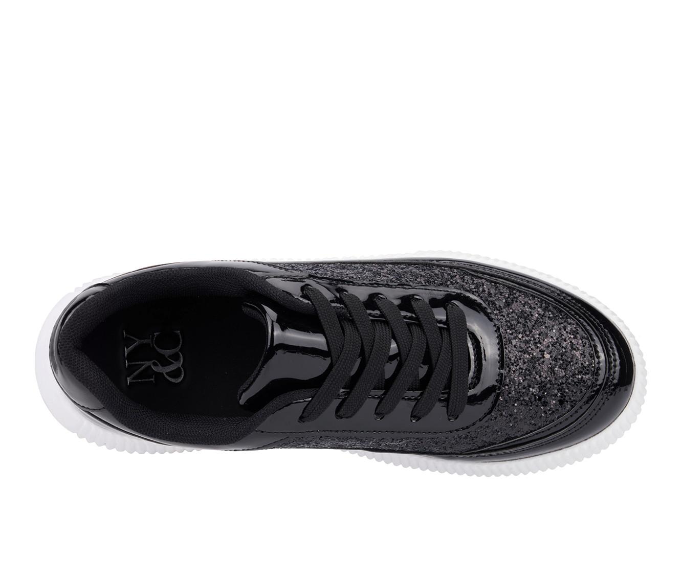 Women's New York and Company Tana Wedge Platform Sneakers