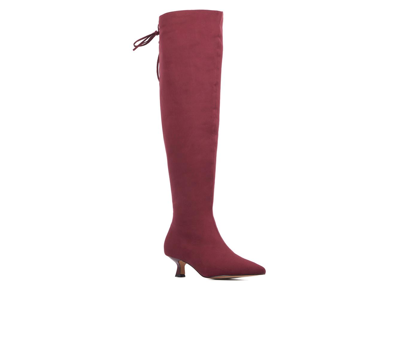 Women's New York and Company Vanellope Knee High Boots