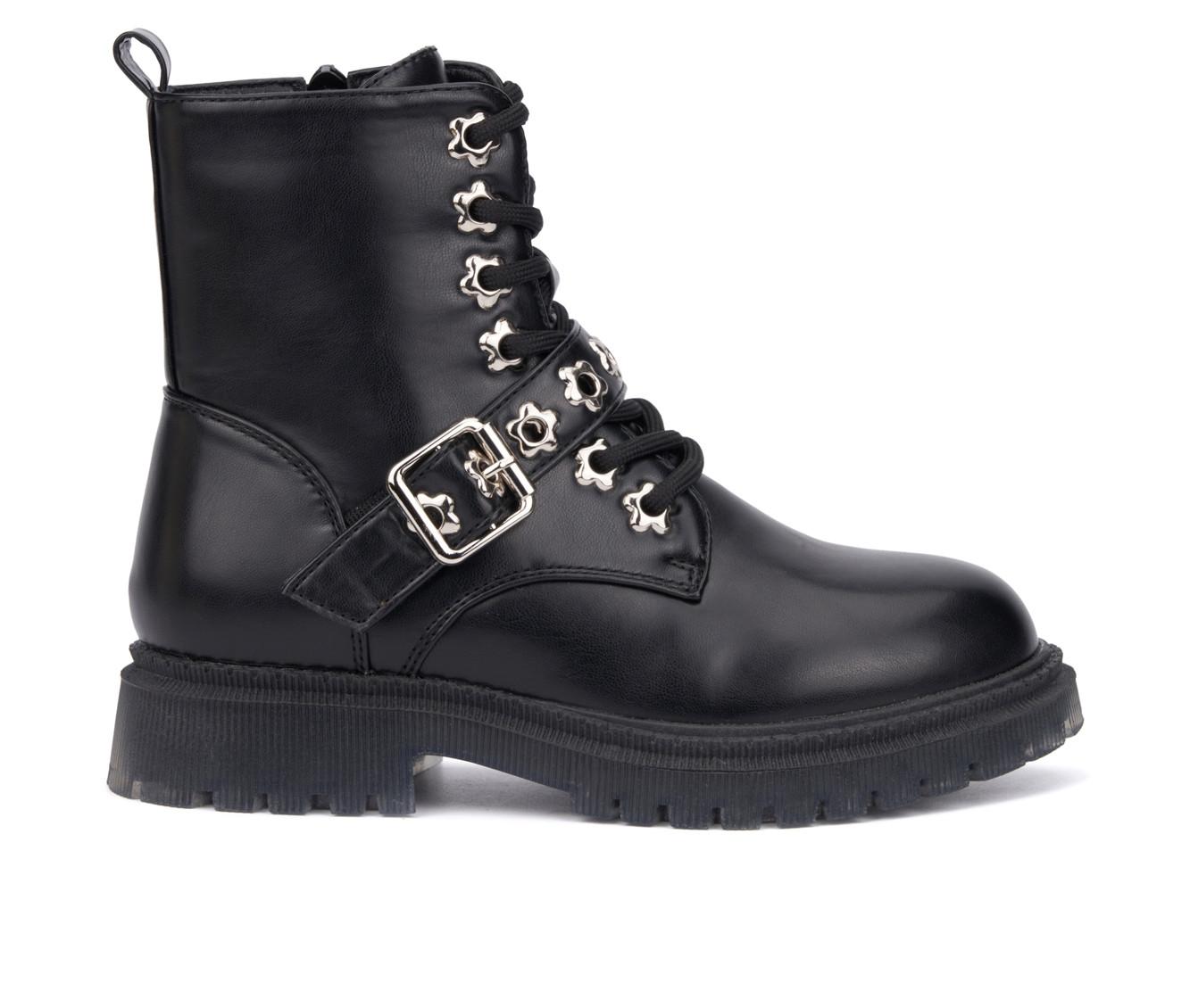 Girls Olivia Miller Girl Little Big Kid Star Bright Combat Boots Shoe Carnival