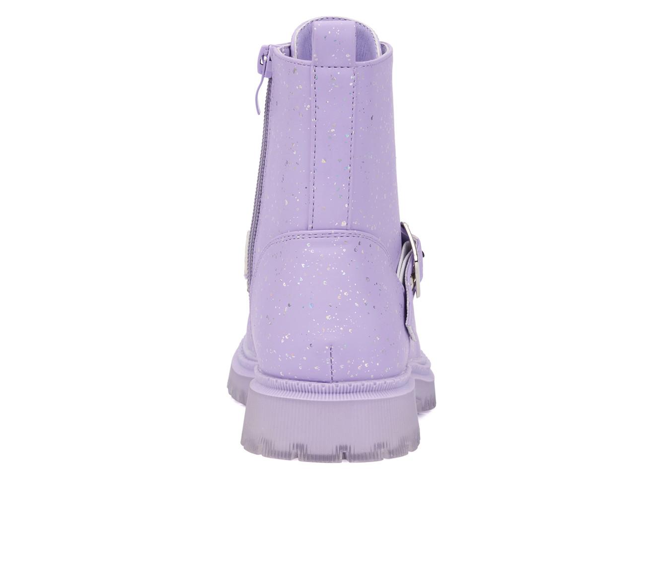 Girls' Olivia Miller Girl Little & Big Kid Star Bright Combat Boots
