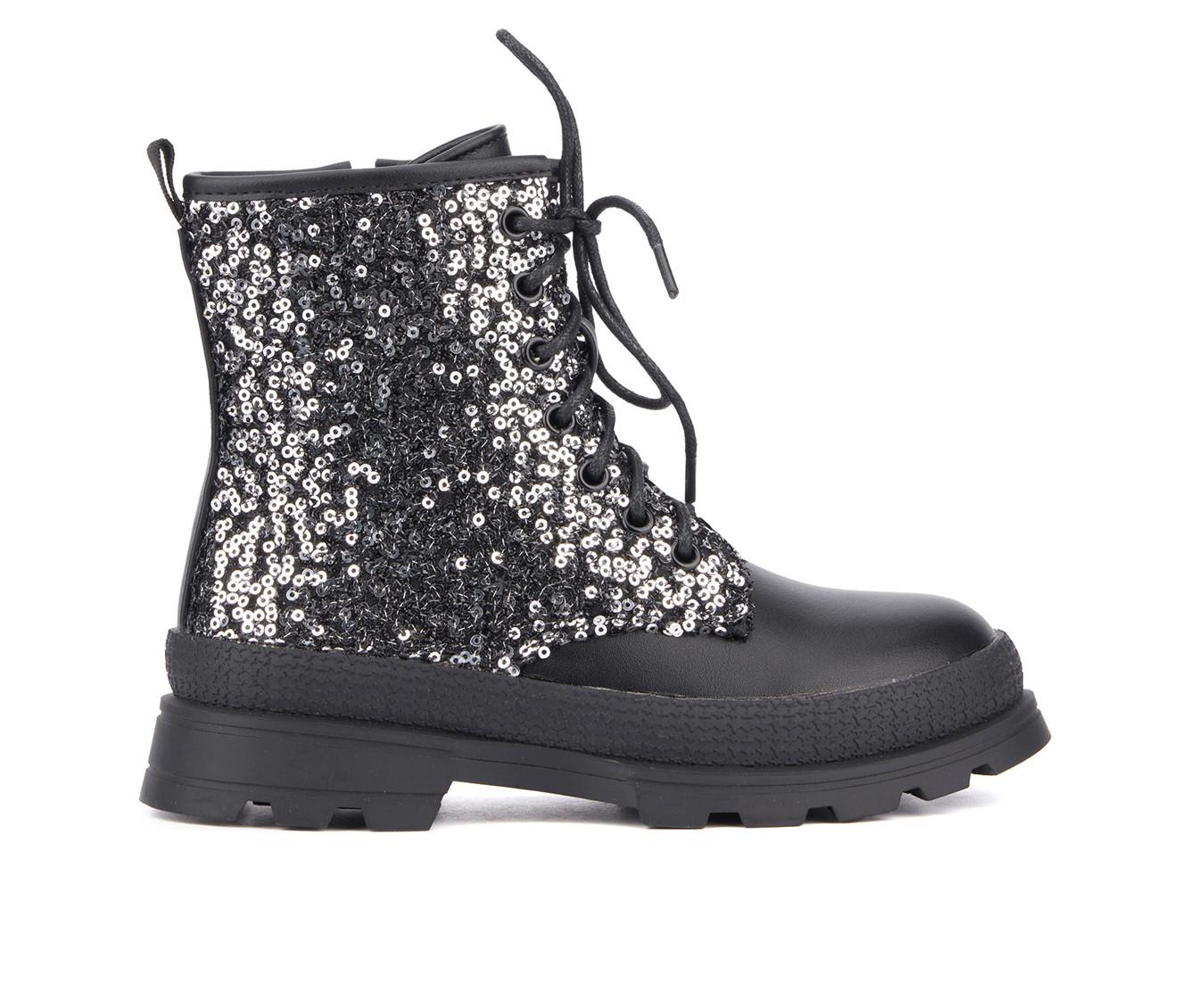 Girls' Olivia Miller Girl Little & Big Kid Galaxy Gal Combat Boots