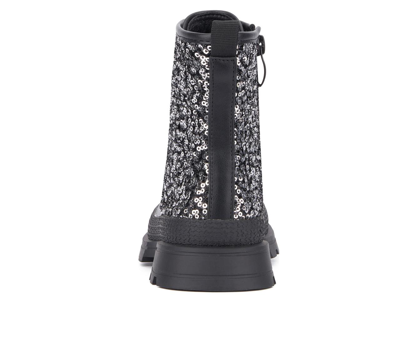 Girls' Olivia Miller Girl Little & Big Kid Galaxy Gal Combat Boots
