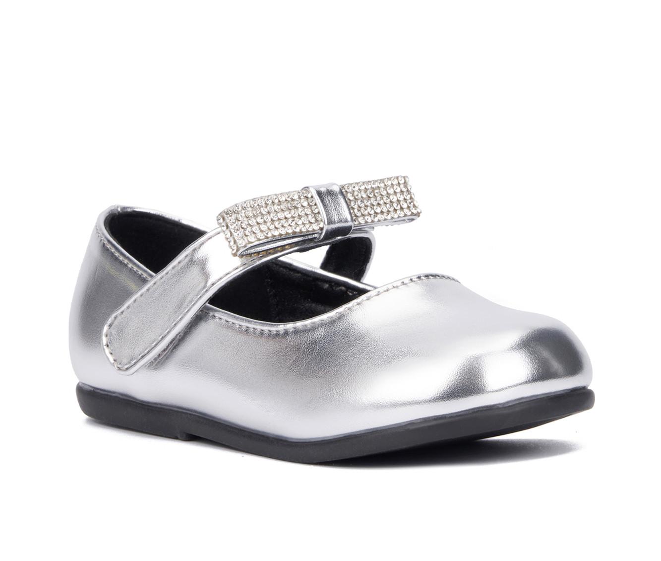 Girls' Olivia Miller Girl Toddler Crystal Clear Dress Shoes