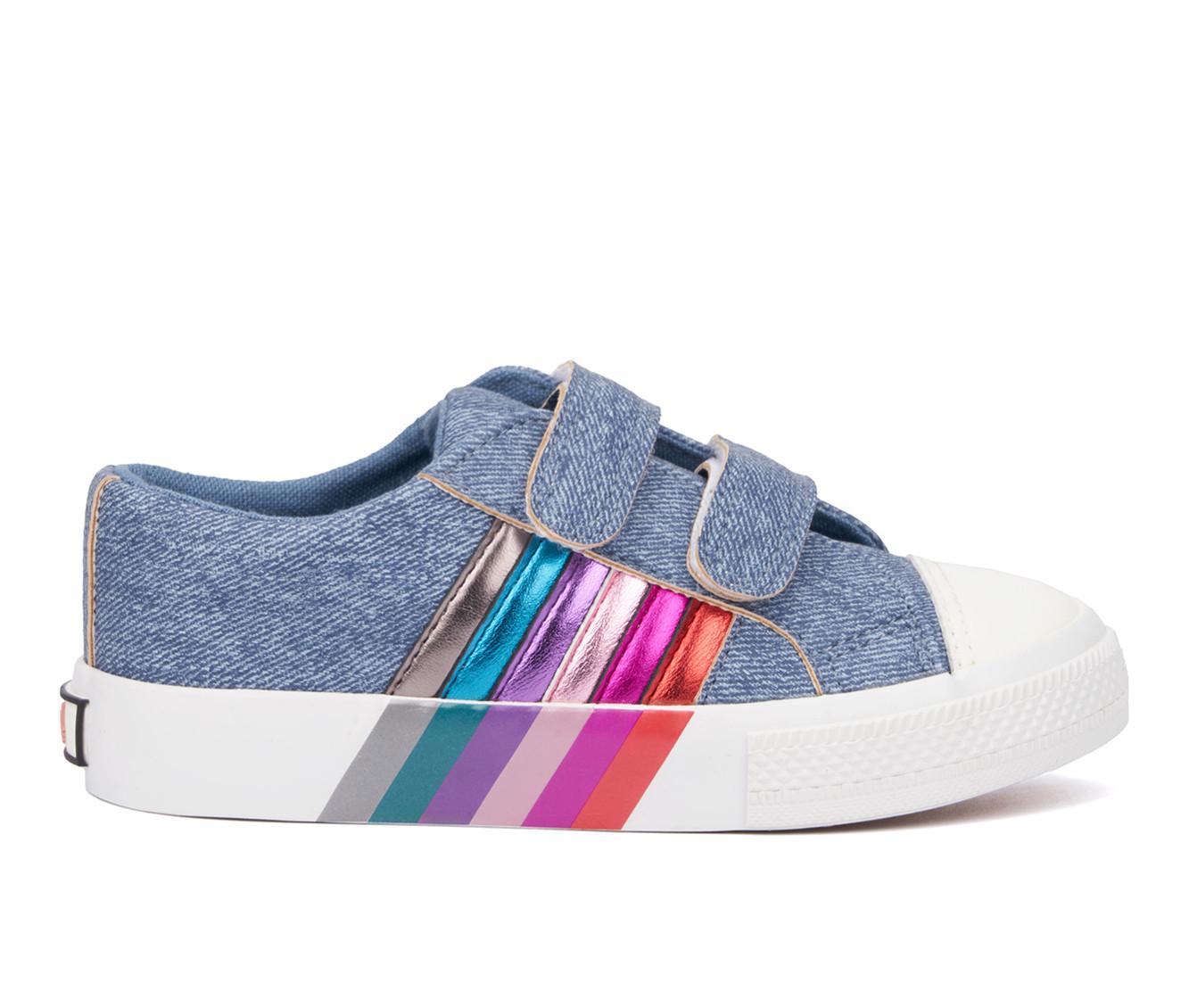 Girls' Olivia Miller Girl Toddler Glimmer Rainbow Sneakers