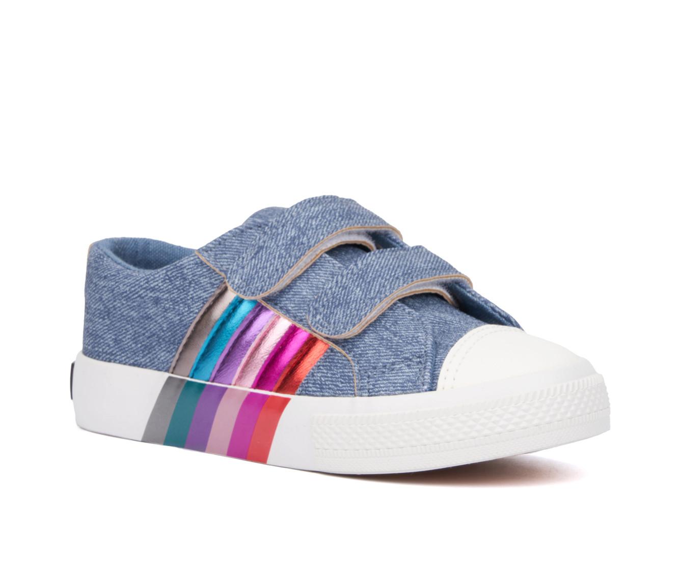 Girls' Olivia Miller Girl Toddler Glimmer Rainbow Sneakers