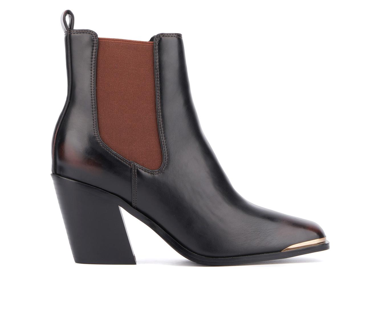 Women's Olivia Miller Trine Heeled Booties