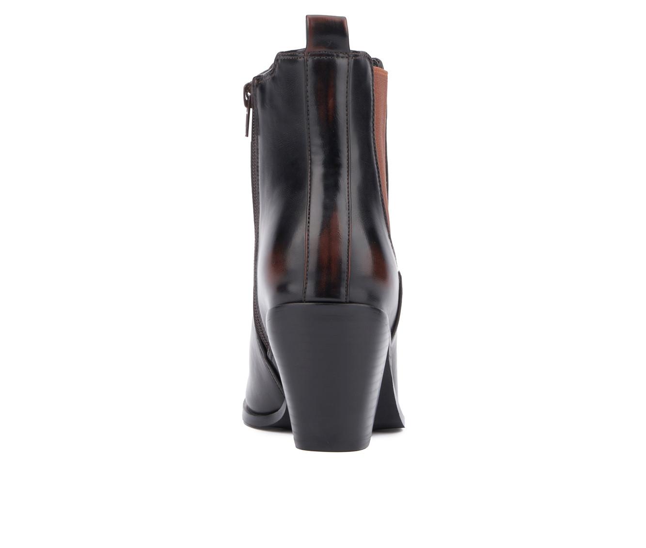 Women's Olivia Miller Trine Heeled Booties