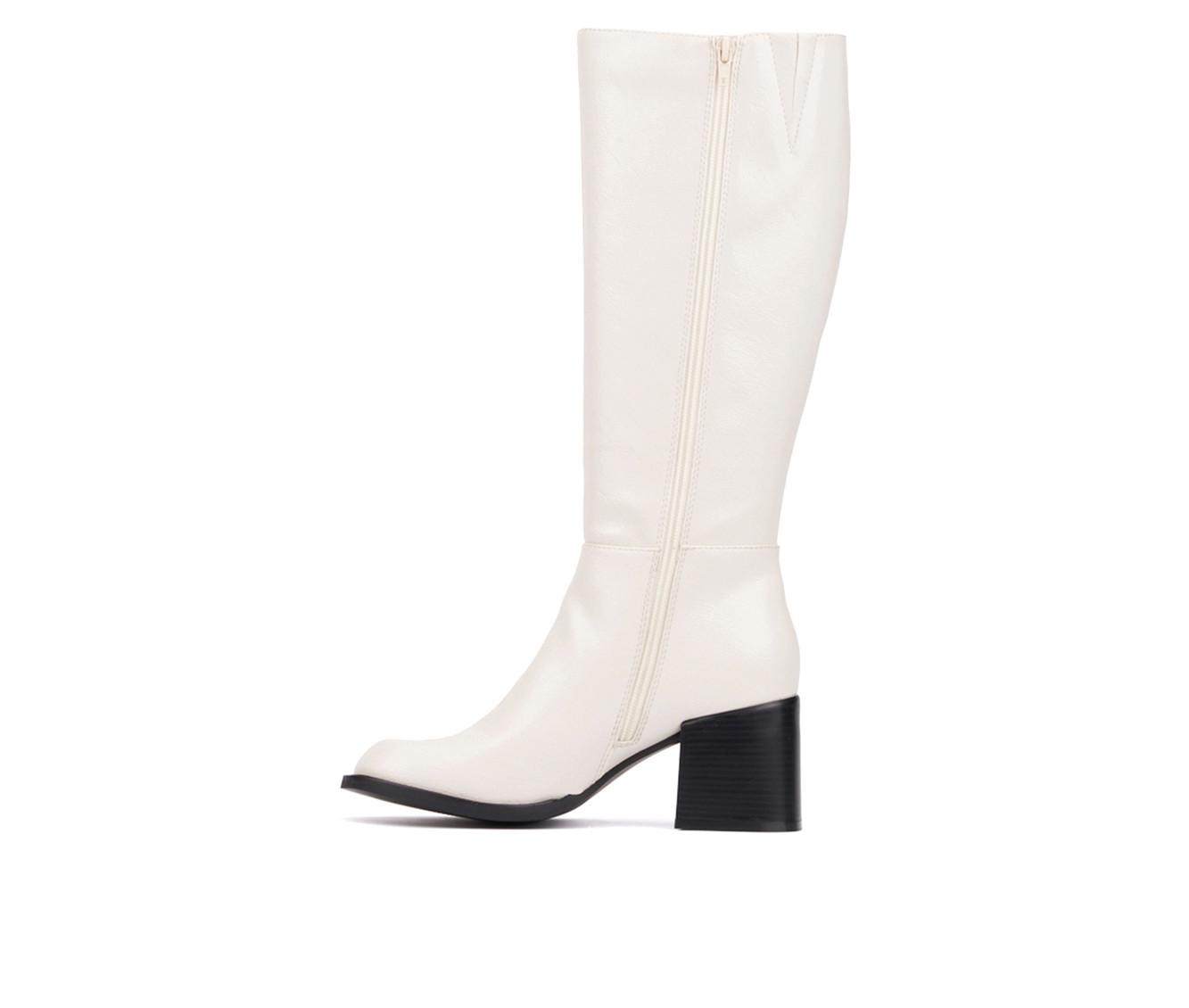 Olivia Miller Sky Women s Tall Boots Size 6 White