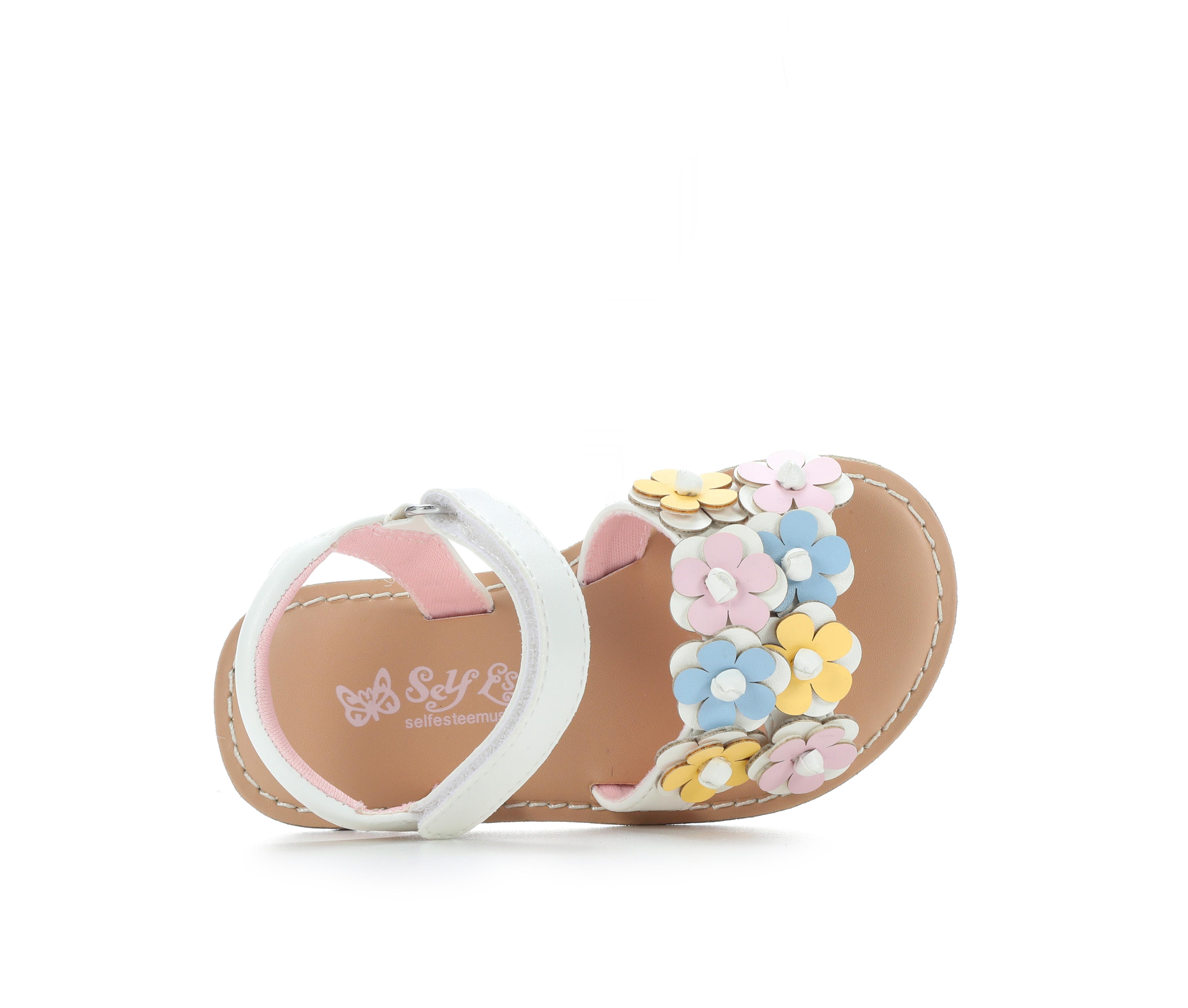 Girls' Self Esteem Toddler Daisy Sandals