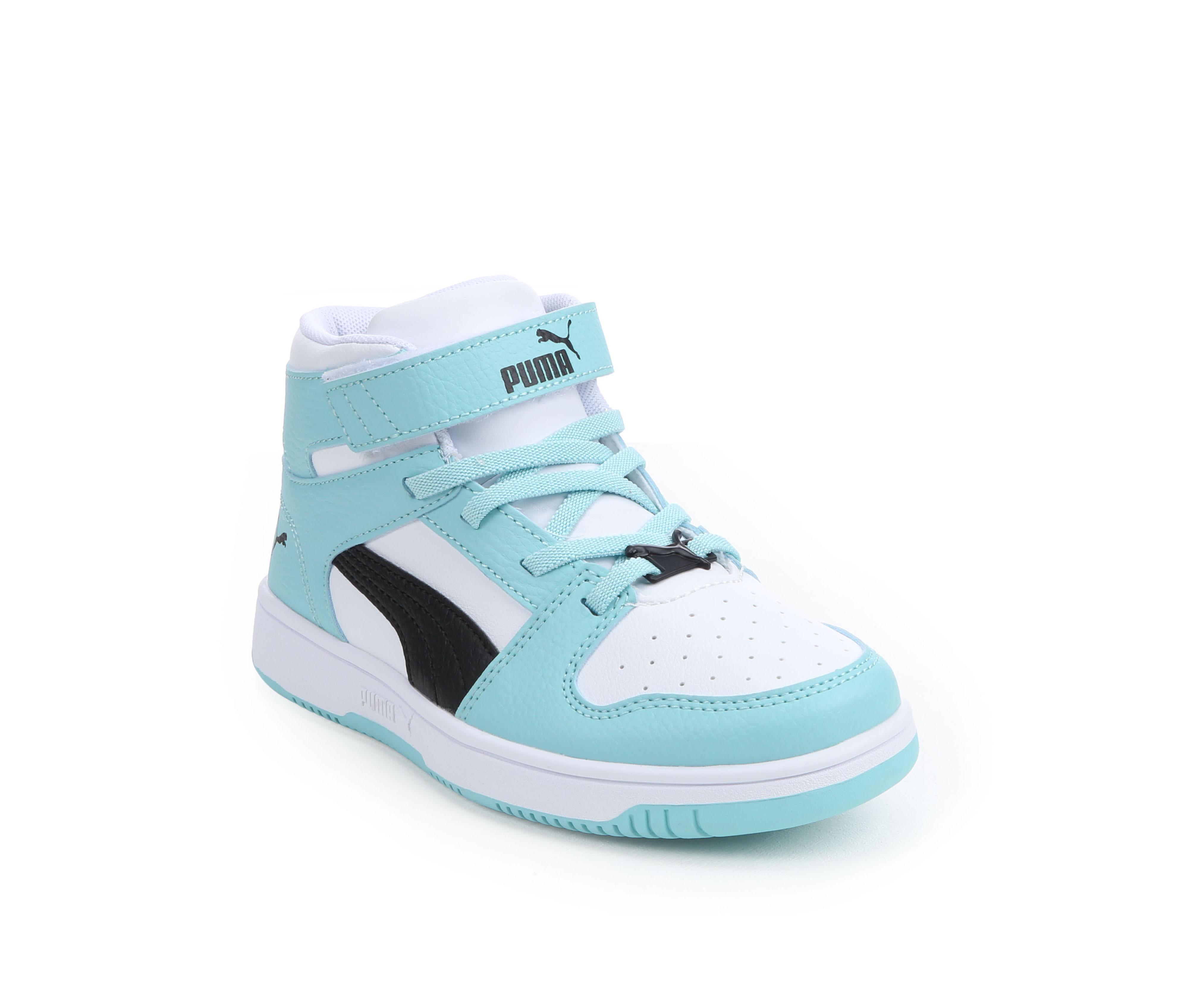 Girls' Puma Little Kid & Big Kid Rebound Layup RCL High-Top Sneakers