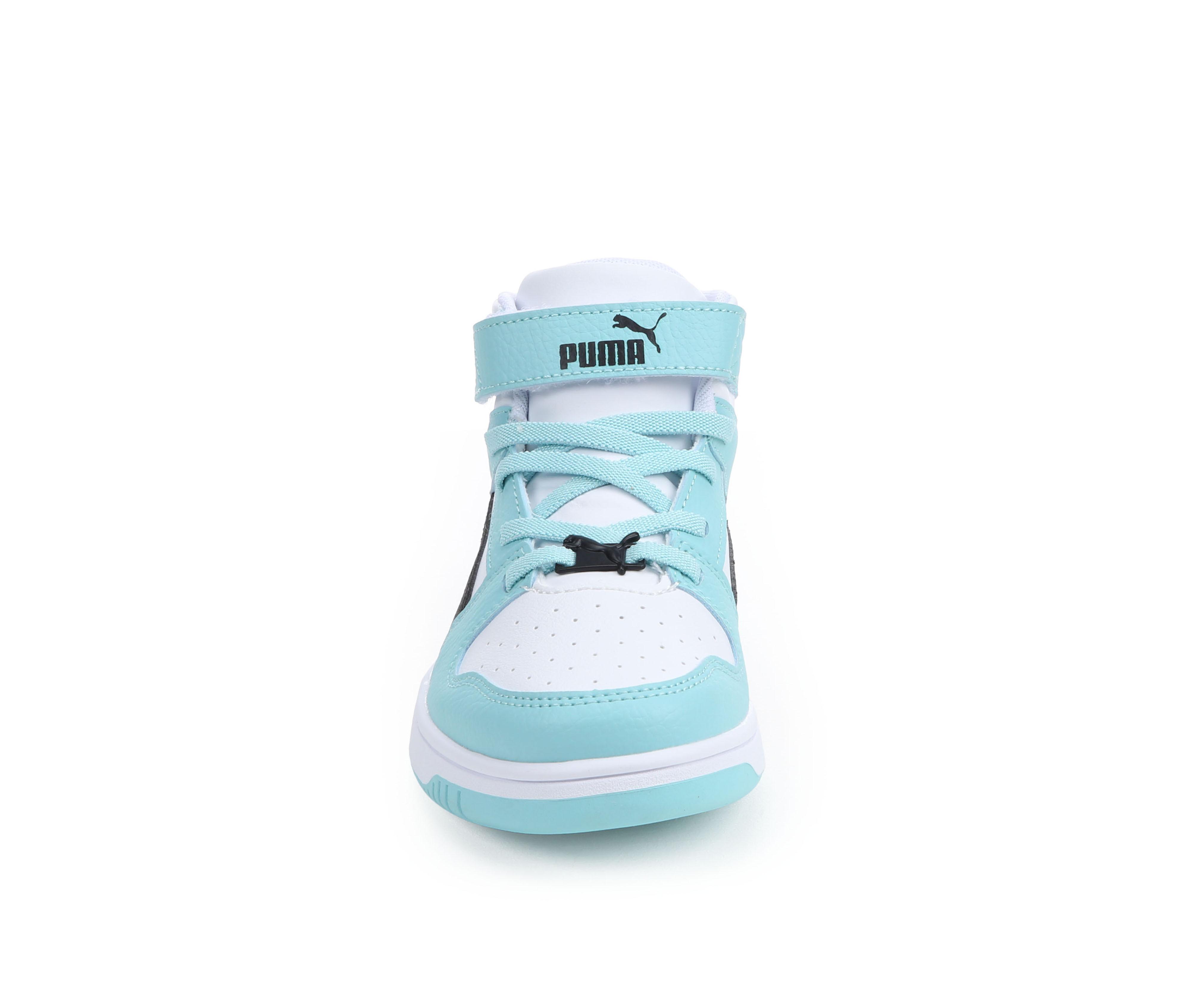 Girls' Puma Little Kid & Big Kid Rebound Layup RCL High-Top Sneakers