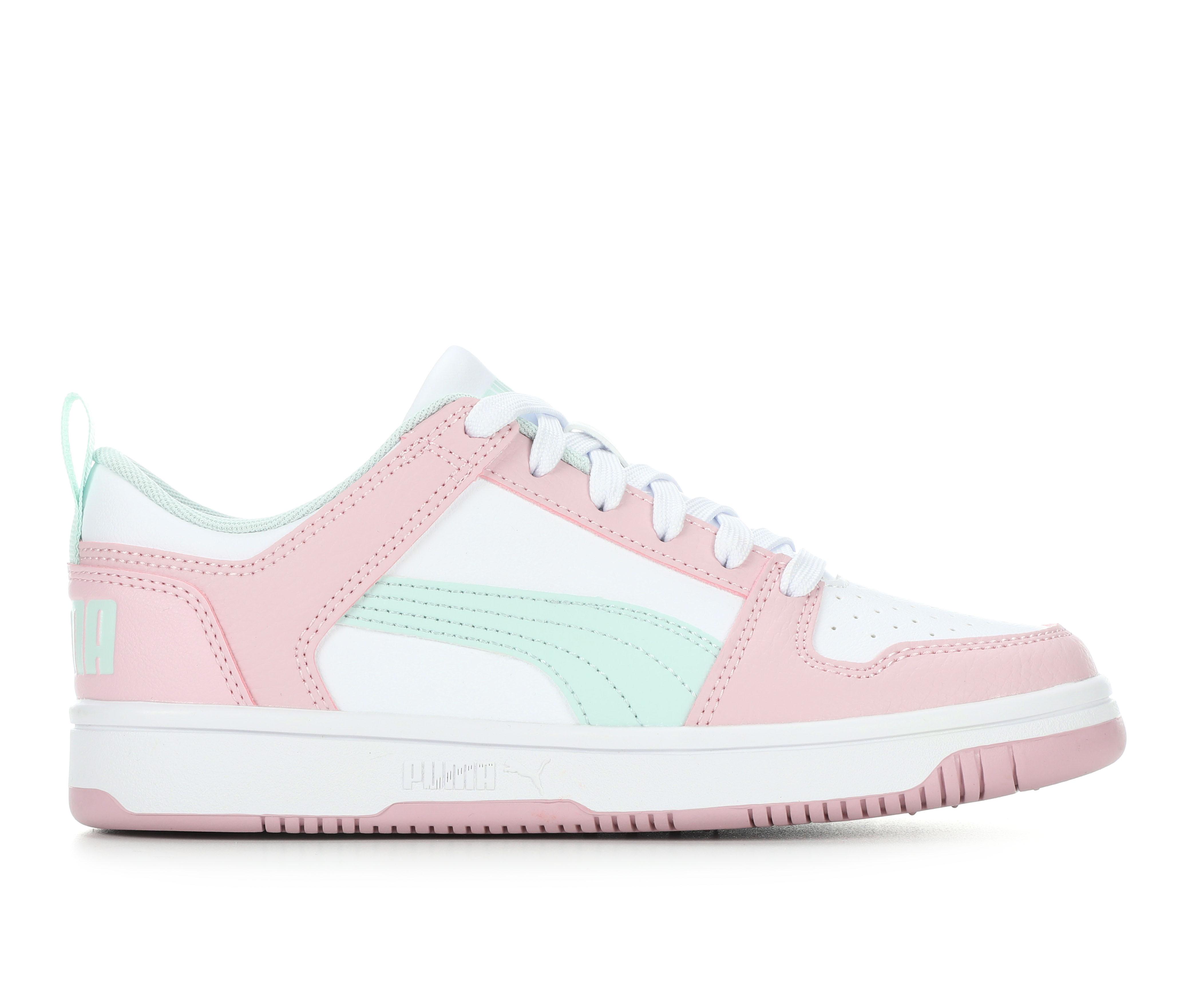 Girls' Puma Big Kid Rebound Layup Low Junior Sneakers