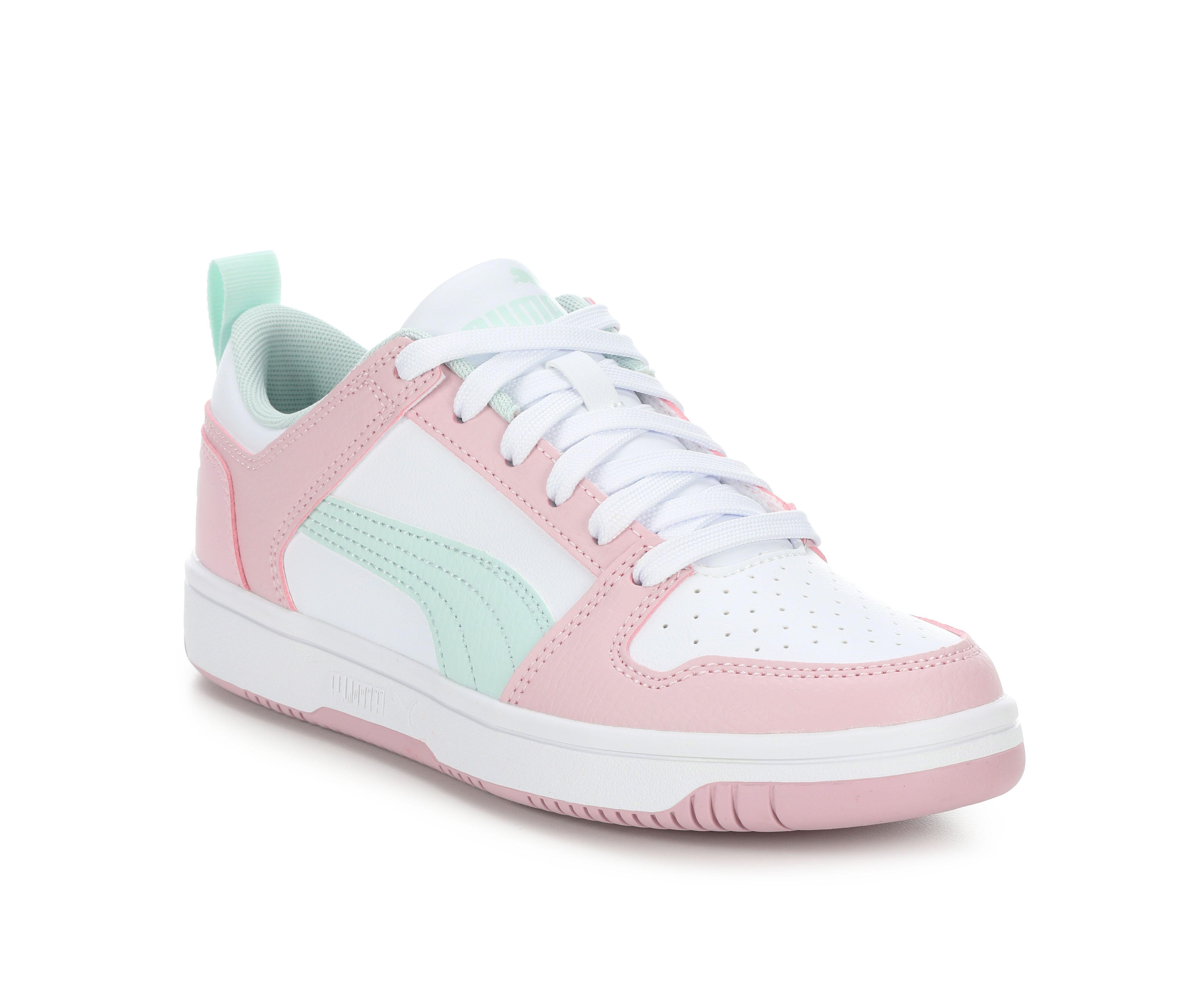 Girls' Puma Big Kid Rebound Layup Low Junior Sneakers