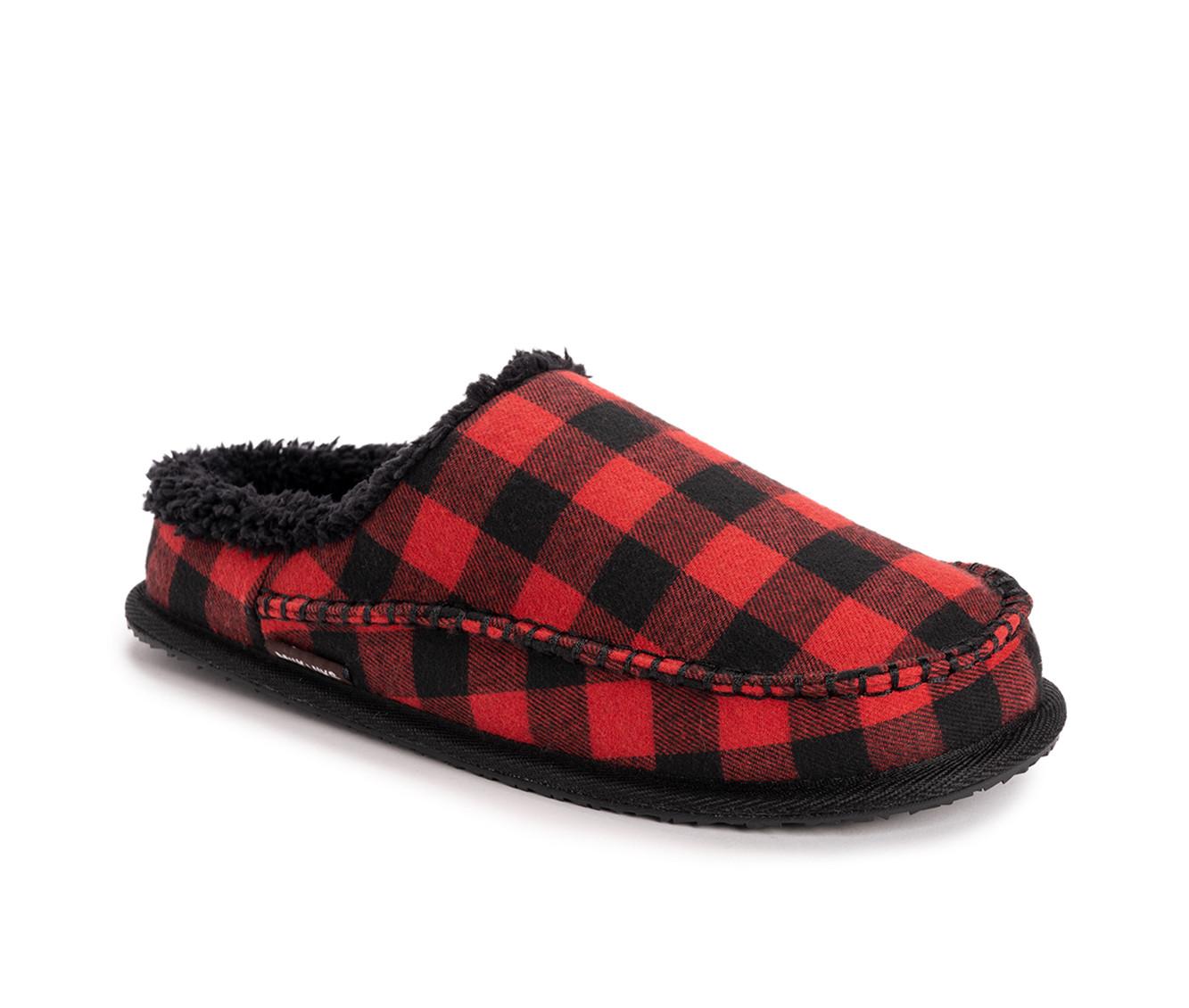 MUK LUKS Men's Pieced Scuff Slippers