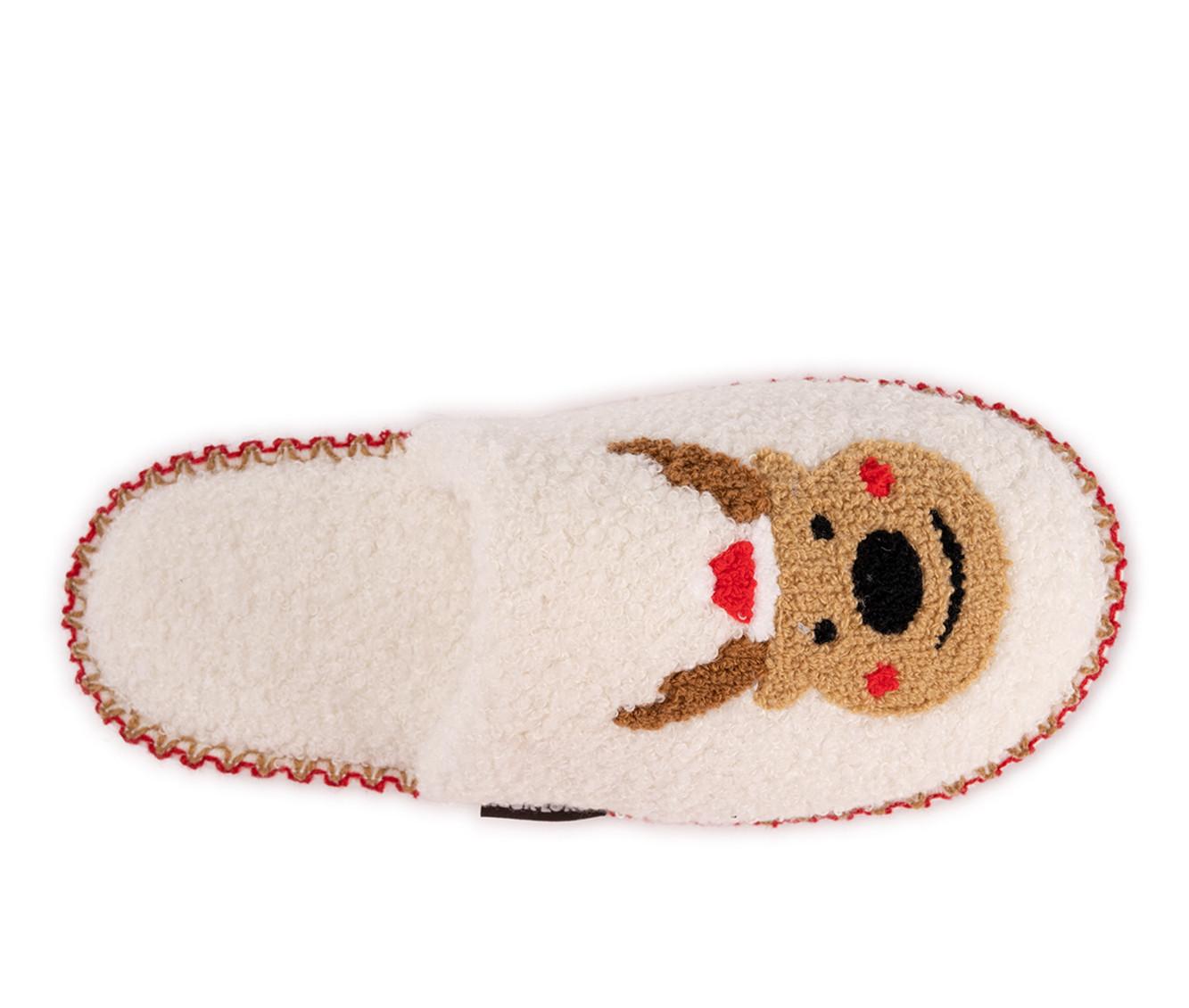 MUK LUKS Reindeer Scuff Slippers