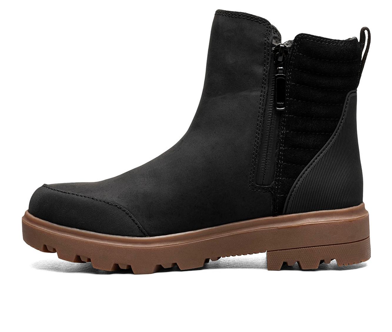Bogs Footwear Holly Zip Leather II Rain Boots
