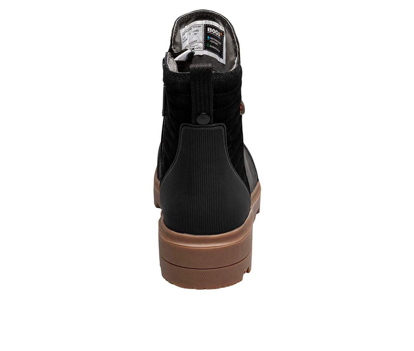 Bogs Footwear Holly Zip Leather II Rain Boots