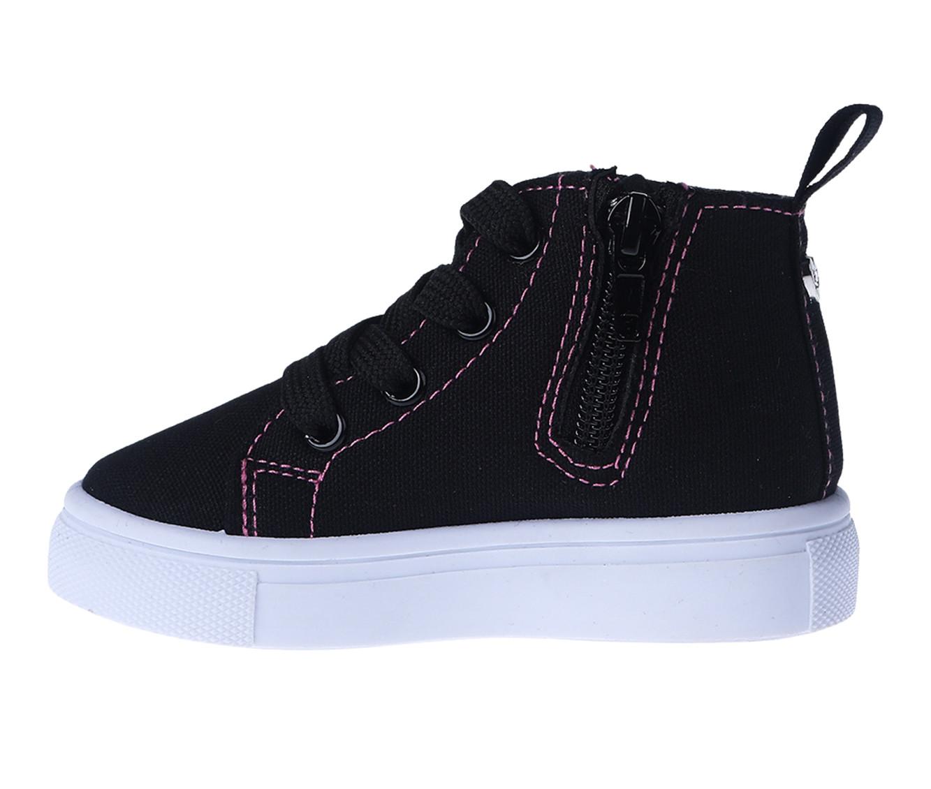 Girls' Bebe Toddler Dacee High Top Sneakers