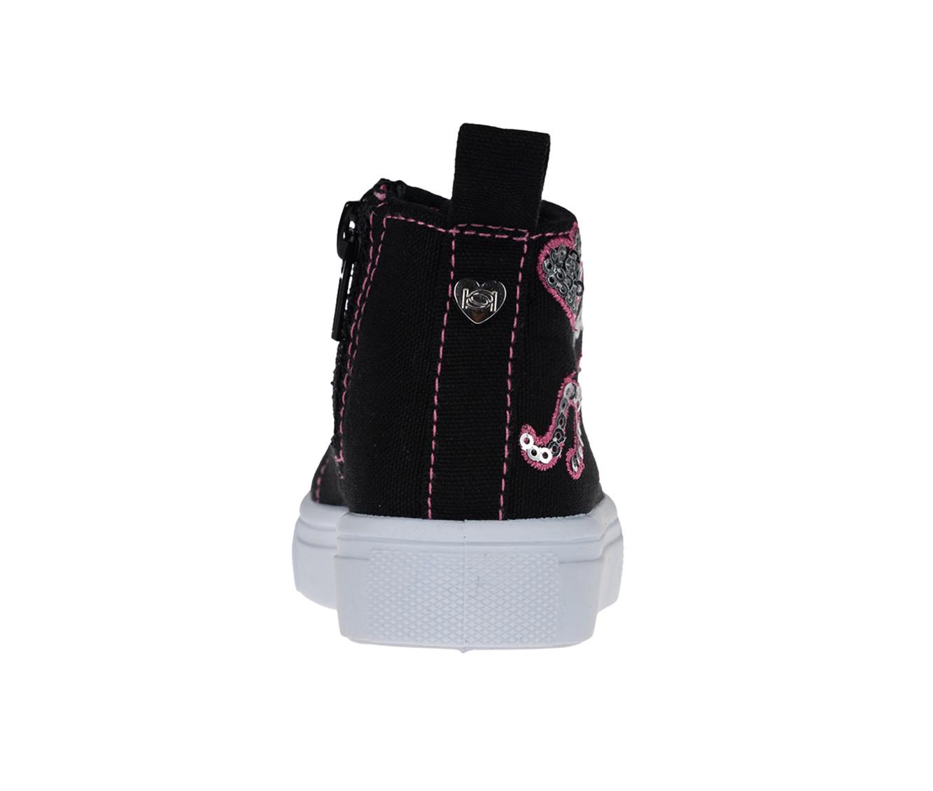 Girls' Bebe Toddler Dacee High Top Sneakers